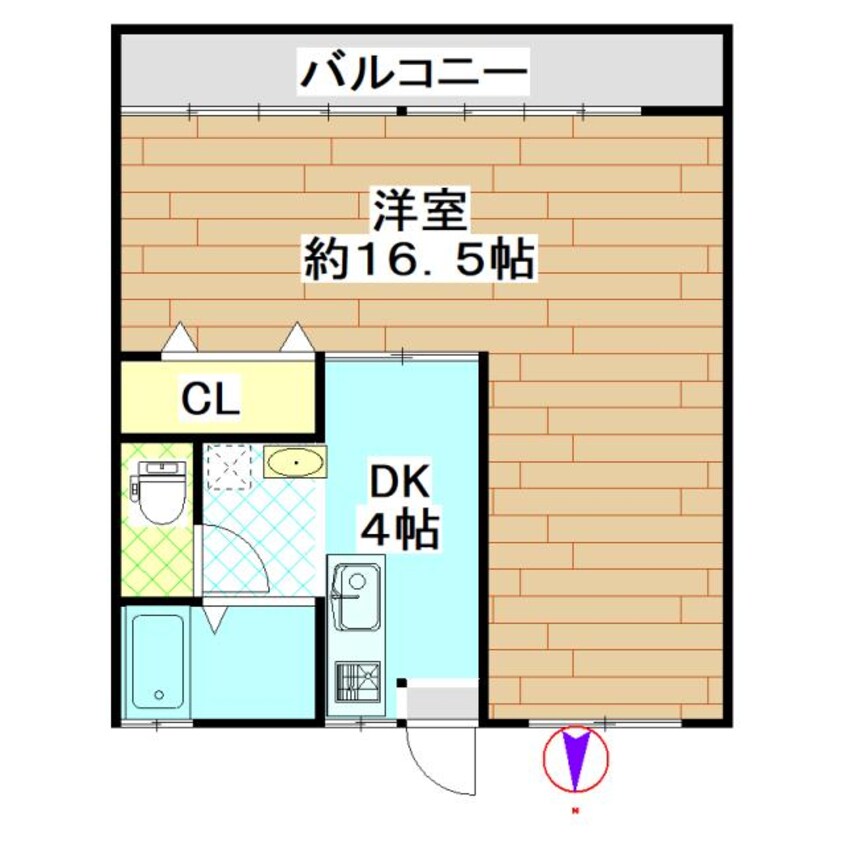 間取図 コーポあやめ