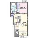 ロータス都城3の間取図