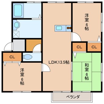 間取図 アリーナハウス