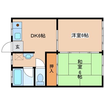 間取図 太陽コーポ