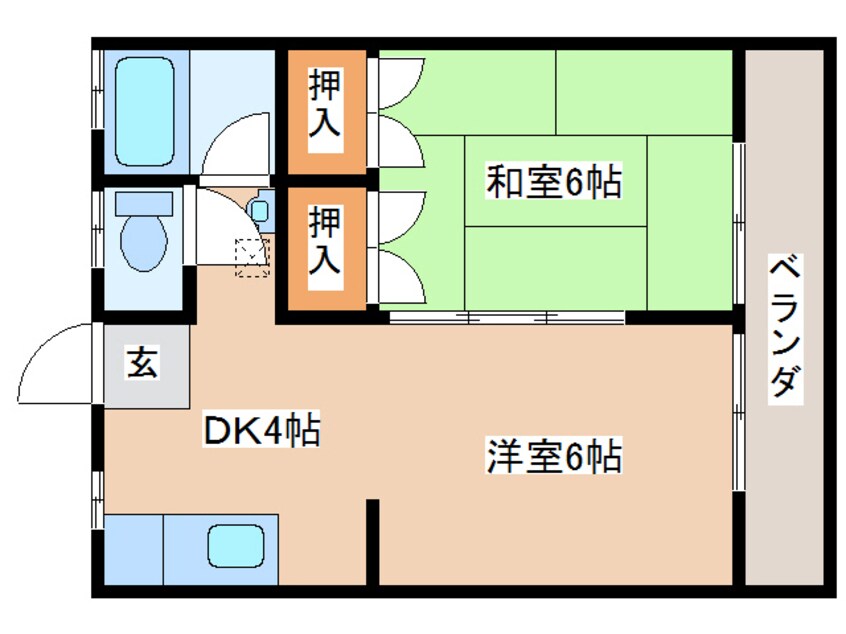 間取図 リバティハウス