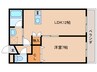Ｍｓ ＯＮＥ(1ＬＤＫ） 1LDKの間取り