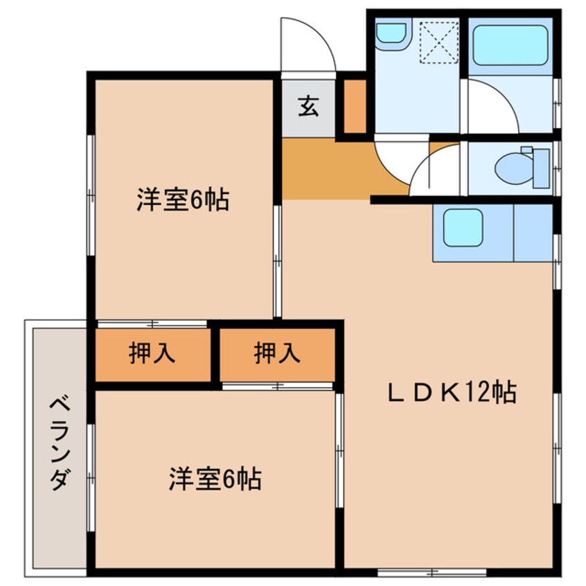 間取図 シティライフＳＡＫＯＤＡ