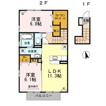 間取り図 セジュールSAITOU