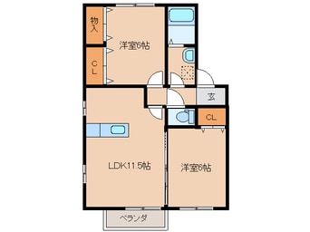 間取図 フルール・ド・シャモニ