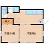 リストハイツ 2Kの間取り