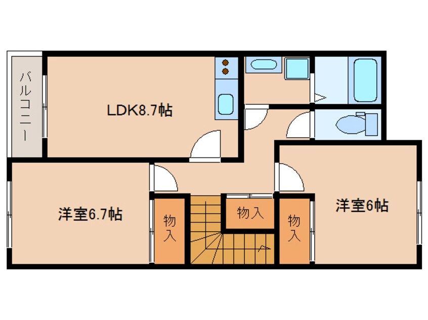 間取図 トゥインクル