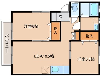 間取図 アベニールＴＯＨＯＫＵ