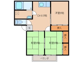 間取図 パナマンションⅡ