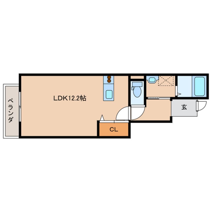 間取図 エアリーＭ