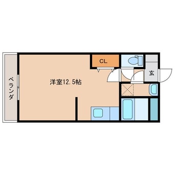 間取図 アメニティ都北Ⅰ・Ⅱ