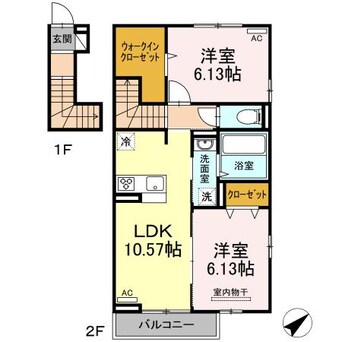 間取図 エランドール