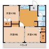 アーバンライフ 3DKの間取り