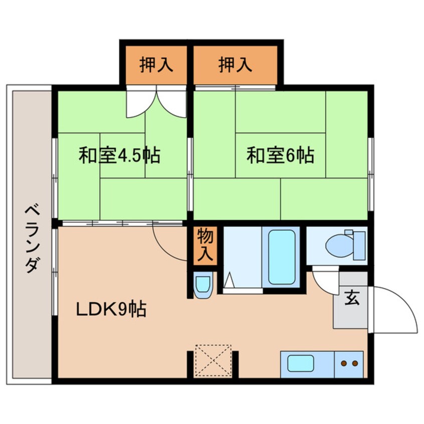 間取図 グラムハウスMⅠ