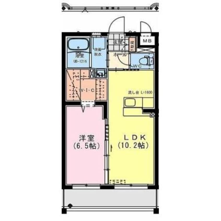 間取図 M10.若葉