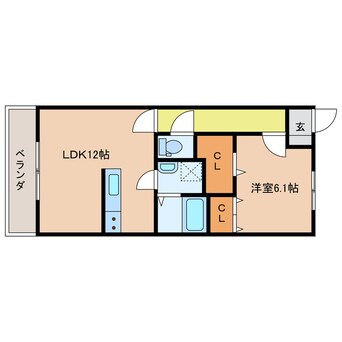 間取図 FeliciaⅡ