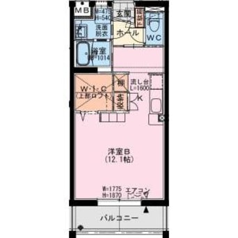 間取図 セブン・セブン都北