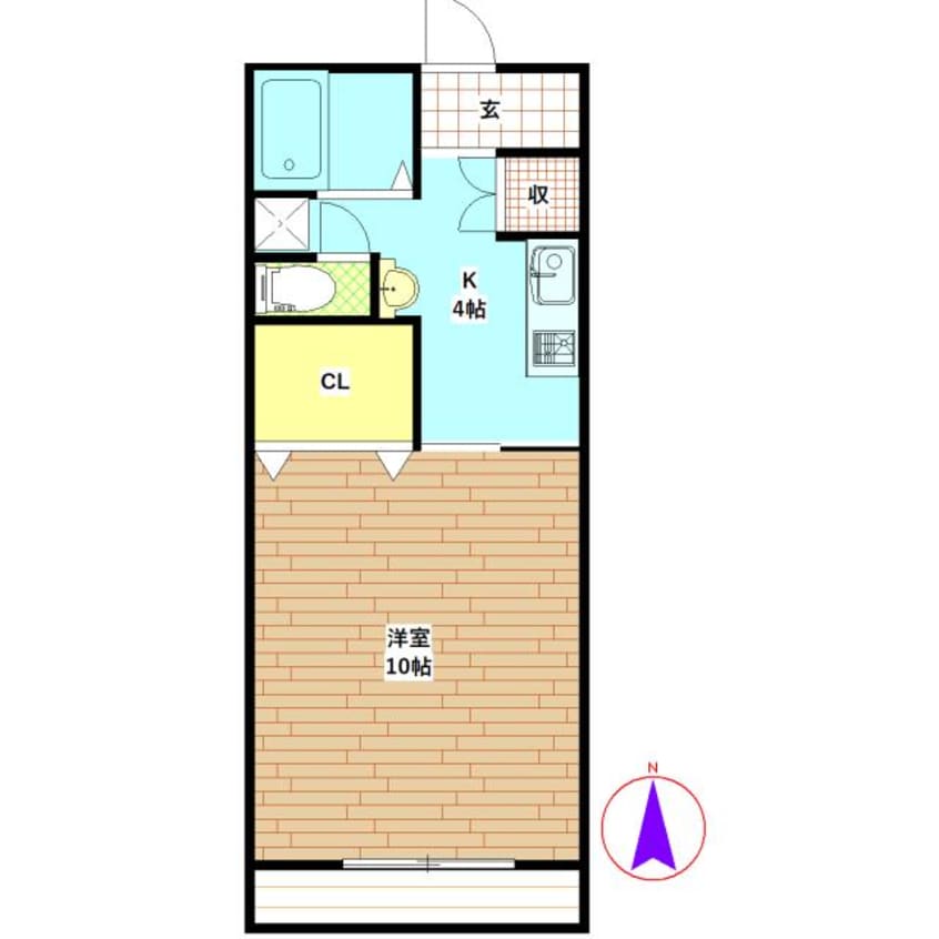 間取図 リヴハイツ