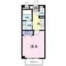 Grand　View2 1Kの間取り