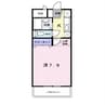 ヴェルジュ・萩原 1Kの間取り