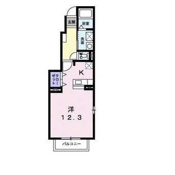 間取図 フラワー・ヤス