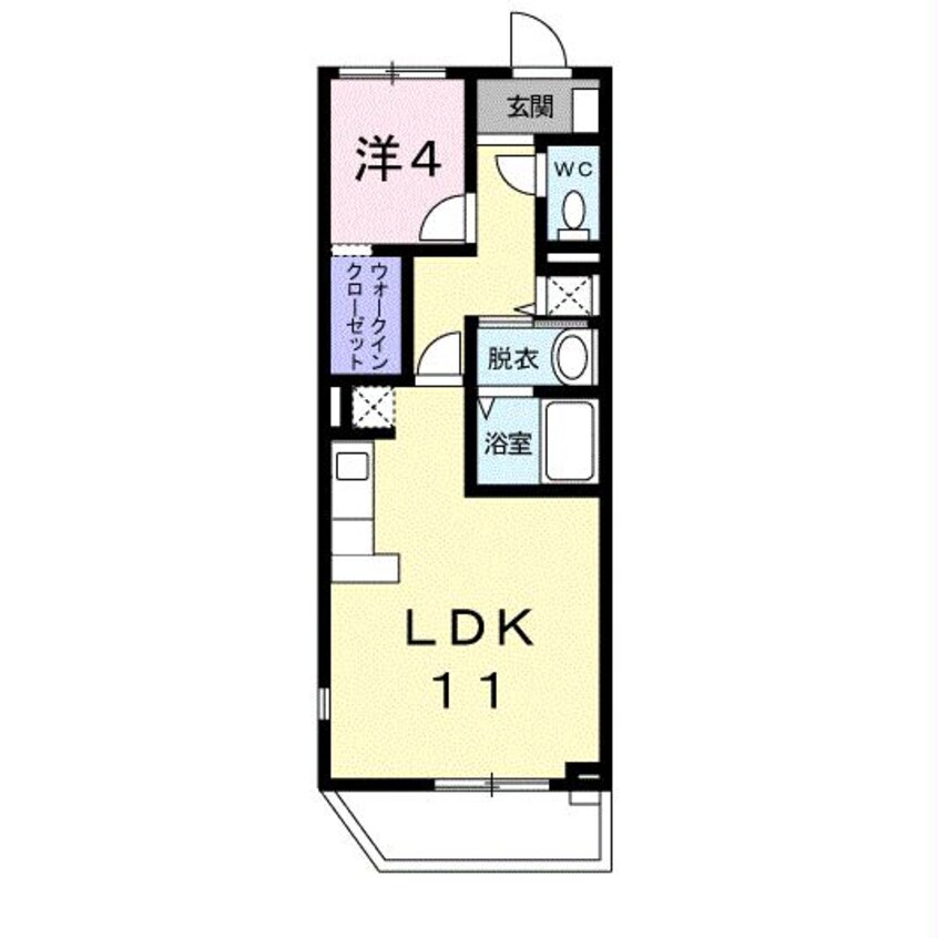 間取図 カーサフィオーレ