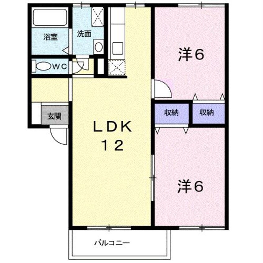 間取図 エトワールK