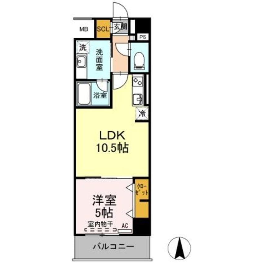 間取図 リモナーデ府内