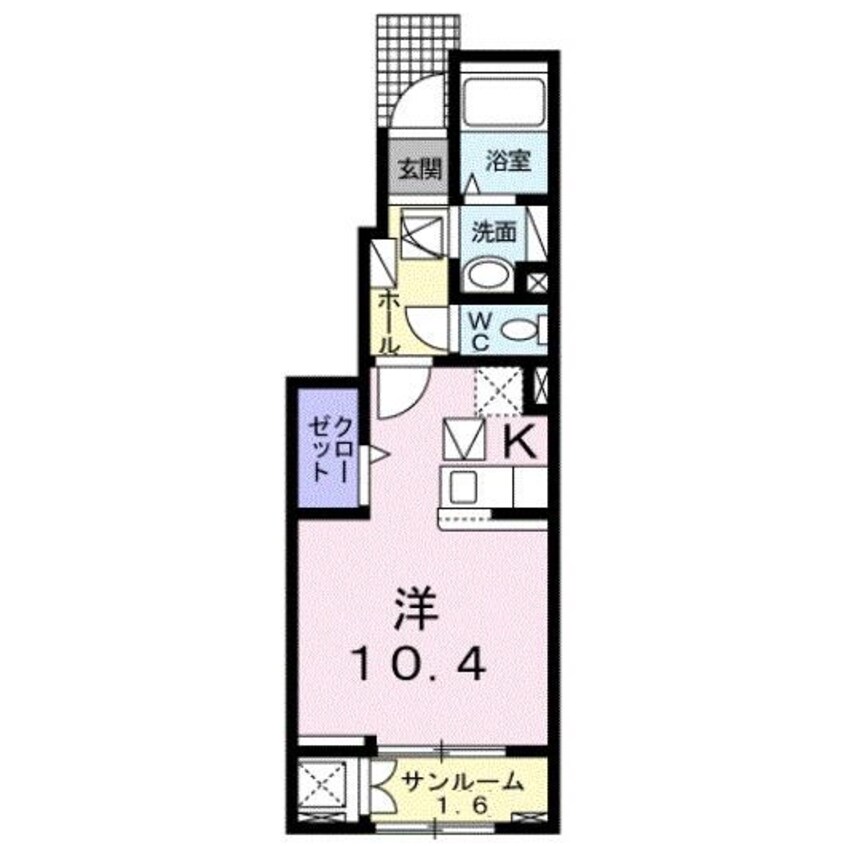 間取図 リッシュ