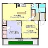 with Pet関園 2LDKの間取り