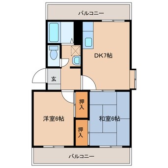 間取図 第５シャンポール