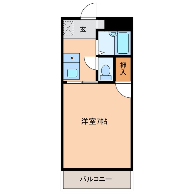 間取り図 第２池亀コーポ