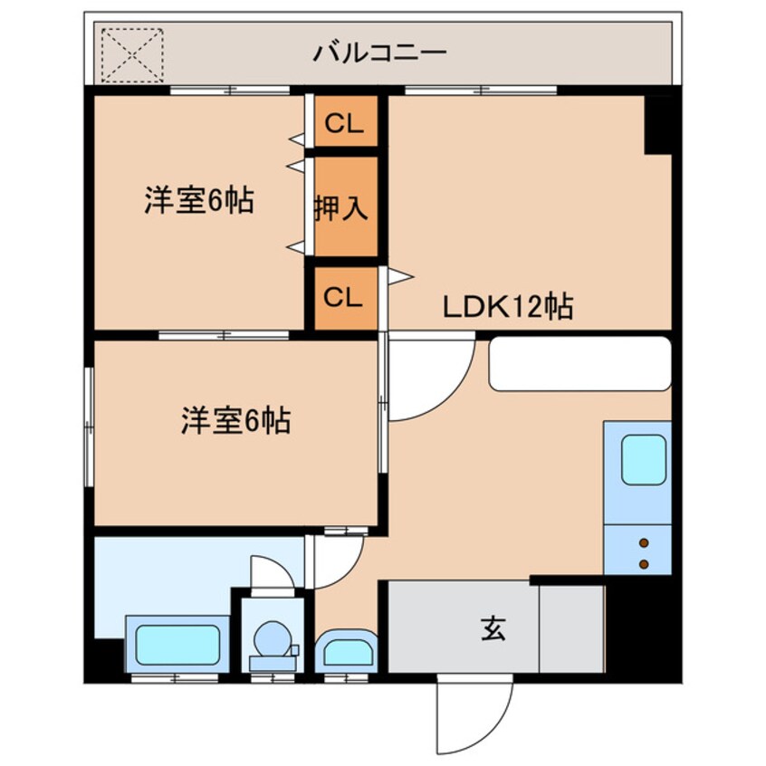 間取図 イトーピア