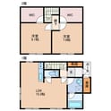 Co’s House葛木Aの間取図