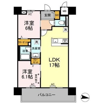 間取図 Park Avenue EAST