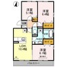 グランシャリオS 3LDKの間取り
