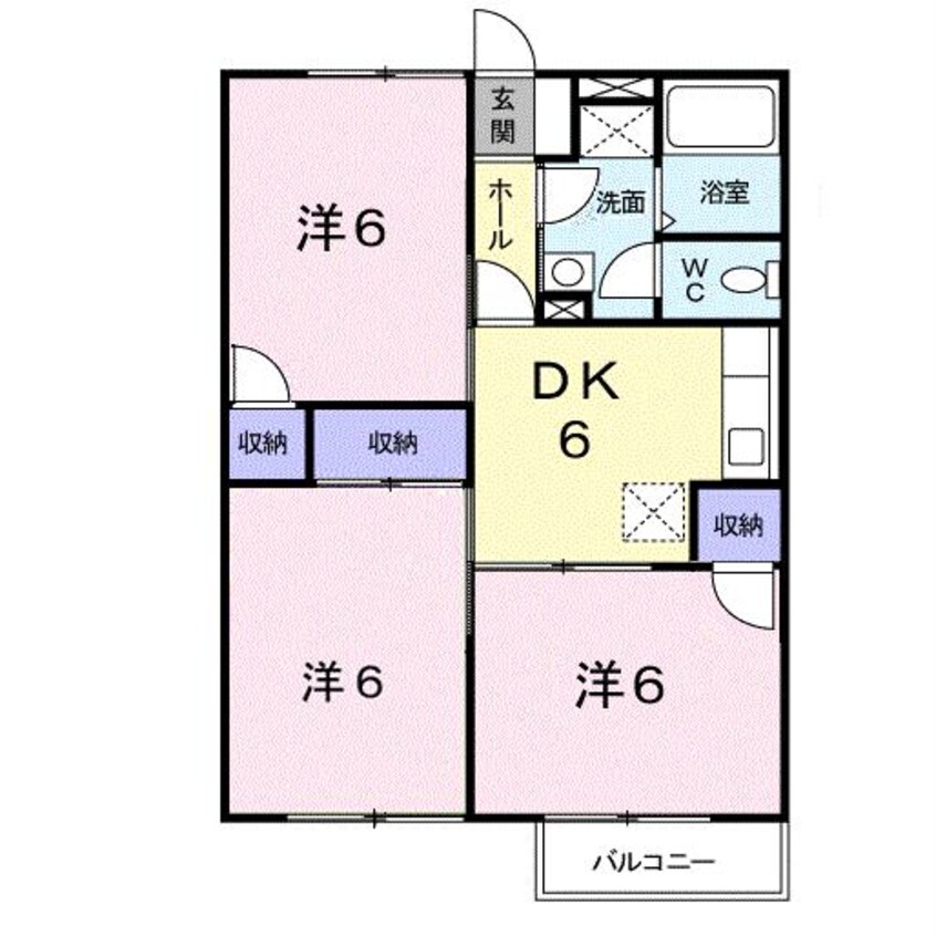 間取図 ヴェルドミールⅠ