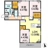 グランパーチェ 3LDKの間取り