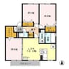 ブリック　スクウェア 3LDKの間取り