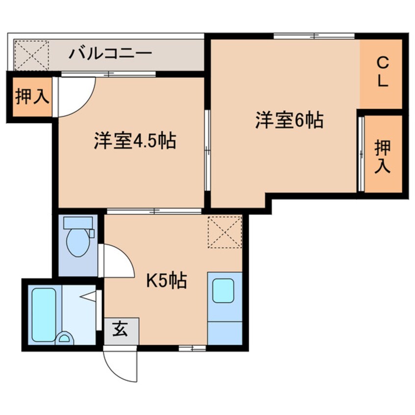 間取図 緒方ビル