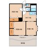 サンシャイン７ 3DKの間取り