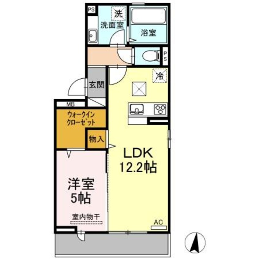 間取図 アン・シャトウⅡ