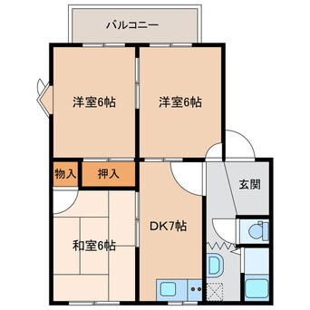 間取図 レジデンス下郡Ⅰ