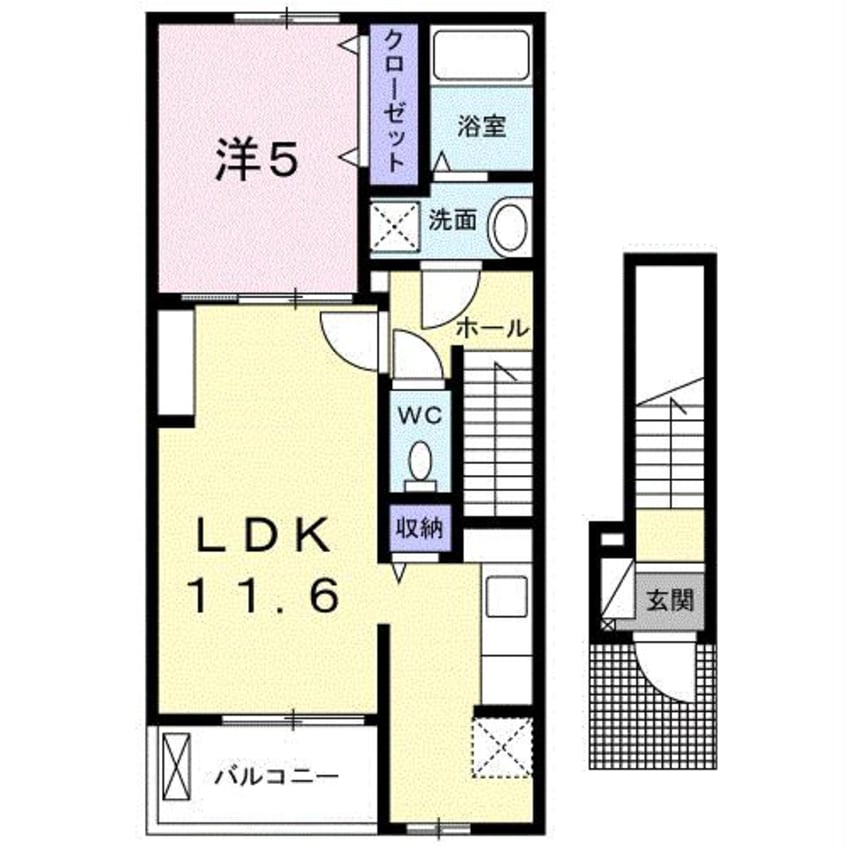 間取図 ベルフィオーレ