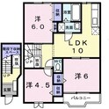エスポワールDの間取図