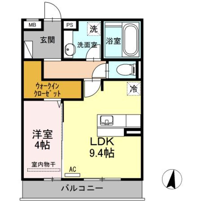 間取図 クラッシィコート