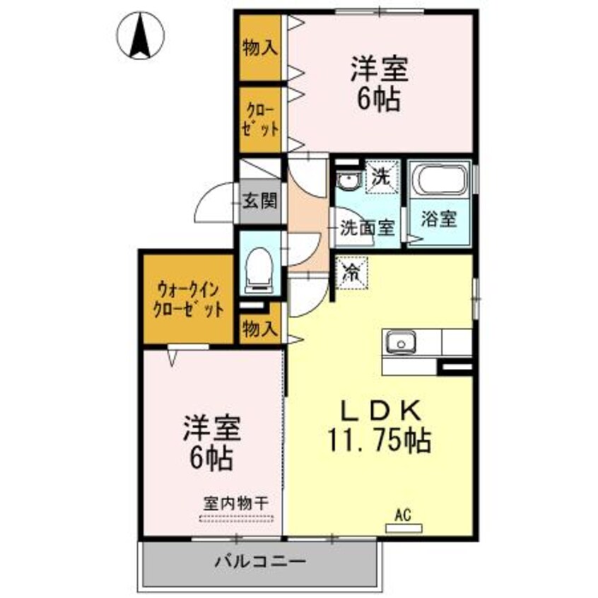 間取図 ロアジス