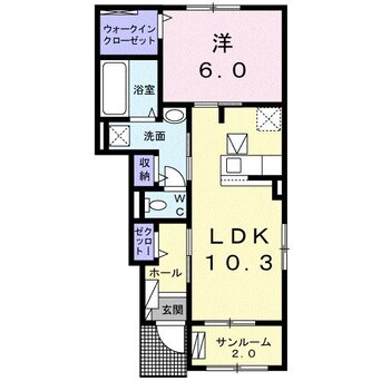 間取図 ファーツリーガーデンⅠ