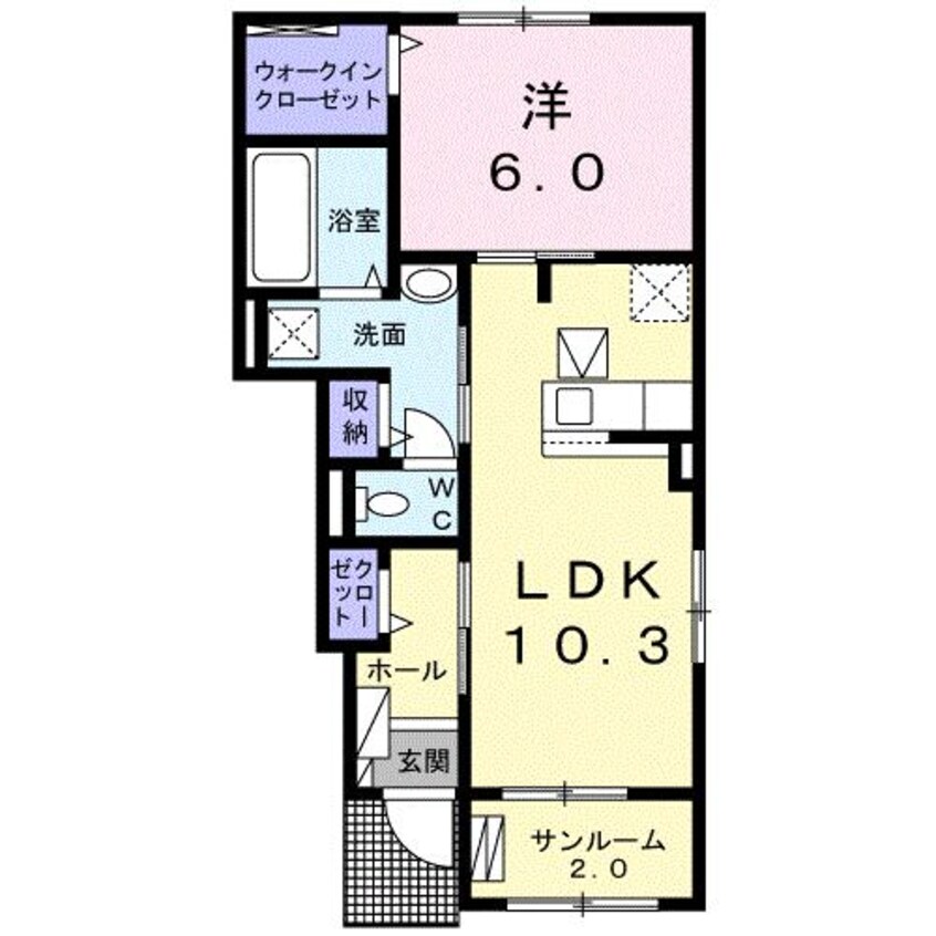 間取図 ファーツリーガーデンⅠ