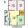 チアフル　C棟 3LDKの間取り